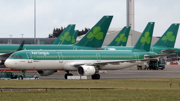 Aer Lingus pilots are set to begin a work-to-rule from Wednesday in a dispute over pay, while an eight-hour strike will take place next Saturday (file image)