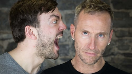 Ruairí Lenaghan and Kieran McBride stars in Brian Burns' play Men At Play