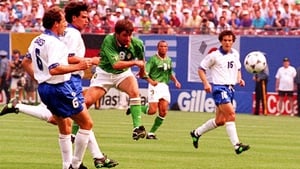 "My first thought was, 'It's going over the bar.'" Ray Houghton on that goal against Italy 30 years ago