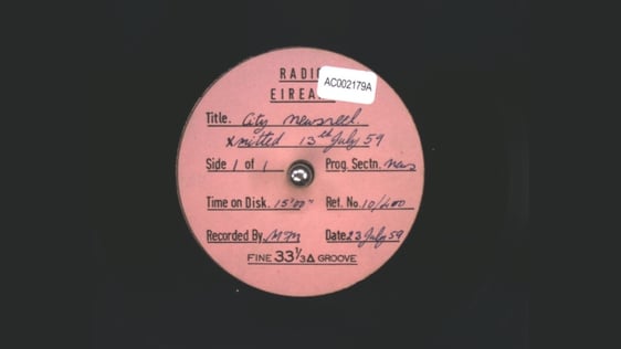 Original Acetate Disc Label Original Acetate Disc Label