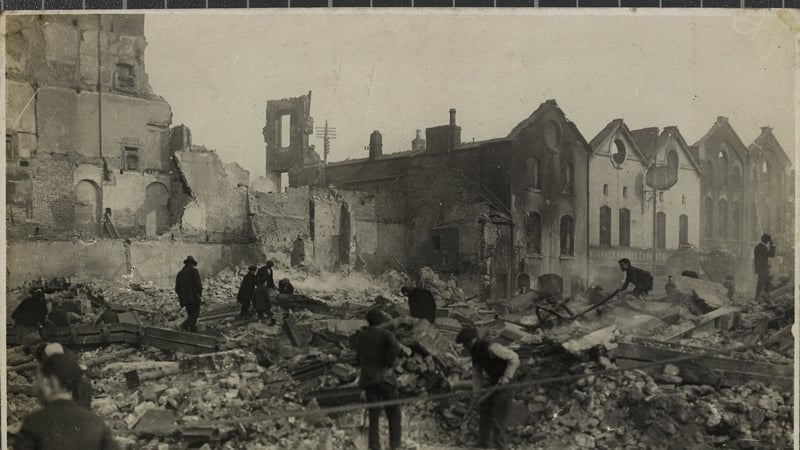 The Burning of Cork Ruins of Cork