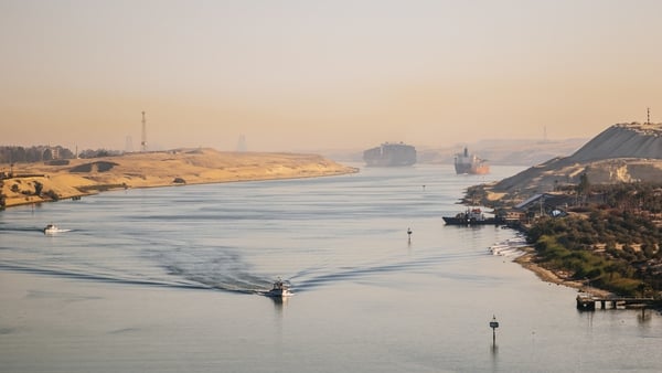 The number of ships using the Suez Canal fell to 20,148 in 2023-24 from 25,911 the year before