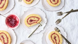 Graham Herterich's Swiss Roll and Sherry Trifle