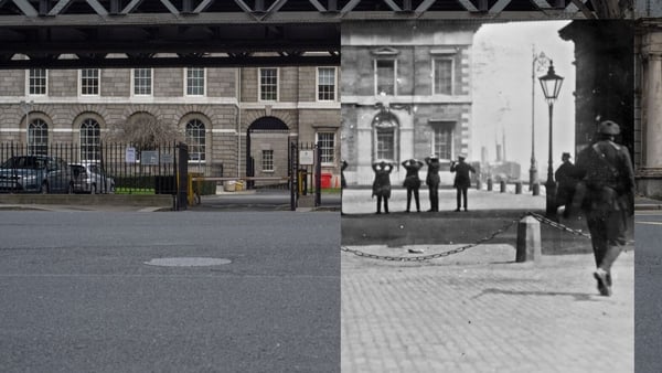 Ireland then and now: prisoners at the Custom House