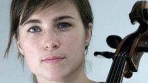 Aoife Nic Athlaoich principal cellist with ICO calls in to Marty