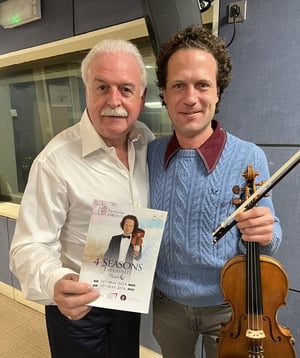 Violinist Vladimir Jablokov joins Marty in studio