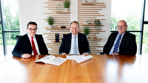 John Morgan, Group Chief Financial Officer of Dale Farm, Nick Whelan, Group CEO of Dale Farm and Fred Allen, Chair of Dale Farm