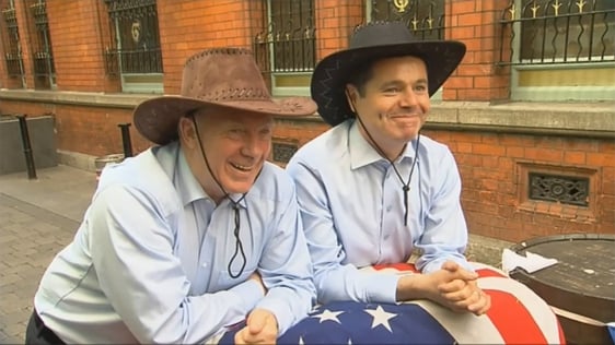 Michael Ring and Paschal Donohoe launch a series of events billed as Dublin Goes Country, 2019. Michael Ring and Paschal Donohoe launch a series of events billed as Dublin Goes Country, 2019.