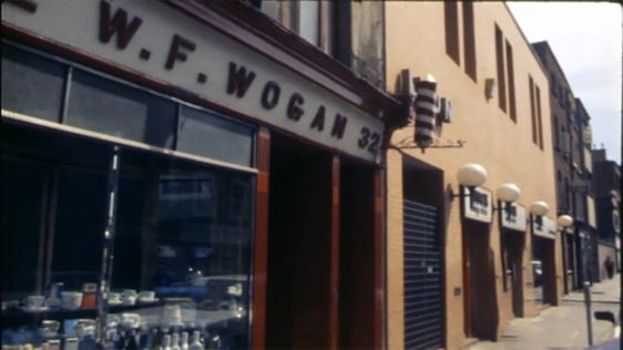 William F Wogan barbershop in Dublin, 1979. William F Wogan barbershop in Dublin, 1979.