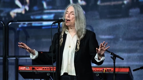 Patti Smith onstage in New York earlier this year (Pic: Getty)