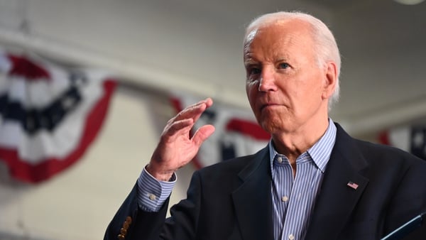 Joe Biden said he didn't think anyone was more qualified to be president than him (file pic)