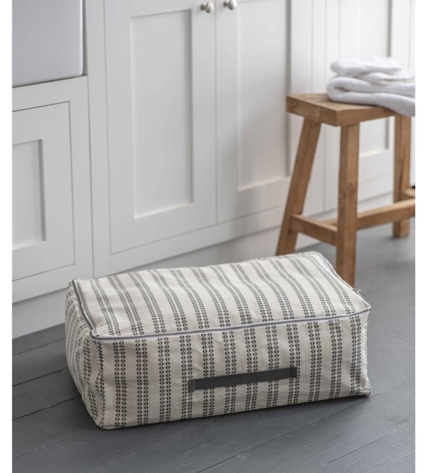 Hatherop Under The Bed Storage Bag, Large Charcoal, Garden Trading