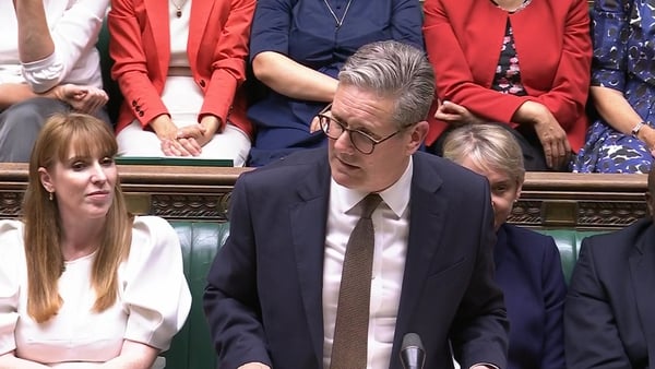 Keir Starmer congratulated the new speaker on his re-election