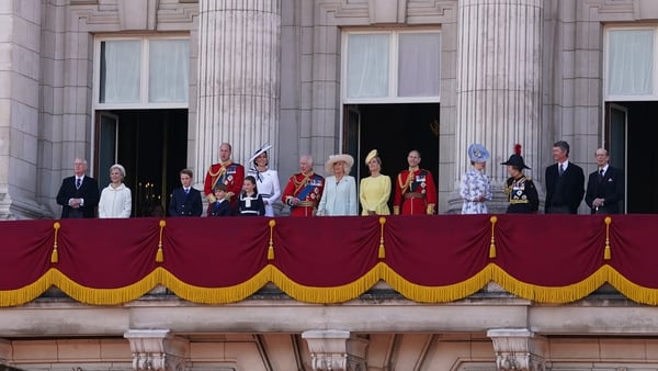 The British Royal often appear balcony on the East Wing of Buckingham Palace