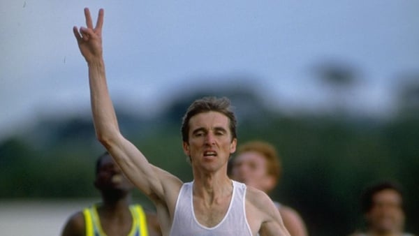 Powered by a fry: Frank O''Mara winning the 3000 metres at the Pearl Assurance Games in Belfast in 1993. Photo: Gray Mortimore/Allsport via Getty Images