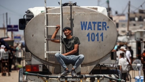 Gaza's water supply has been cut by 94% to 4.74 litres a day per person