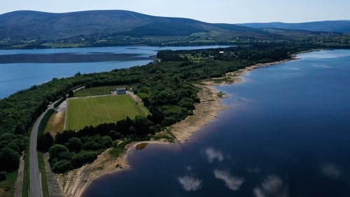 The picturesque home of Valleymount GAA Club at Blessington Lakes, Co Wicklow. Photo: Ramsey Cardy/Sportsfile via Getty Images